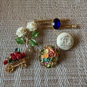 Vintage 5  Women's Brooch